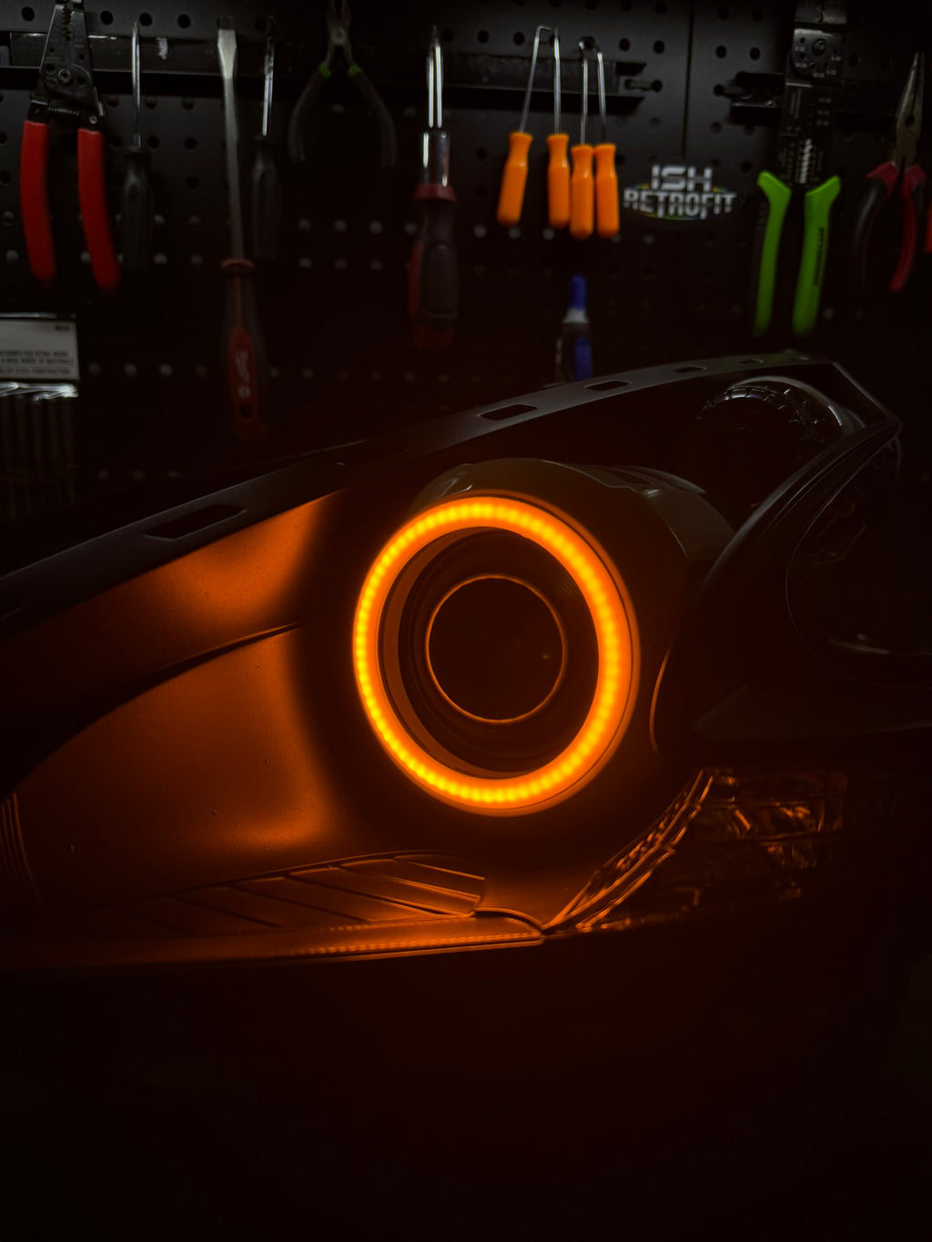 LED Switchback Circle Halos