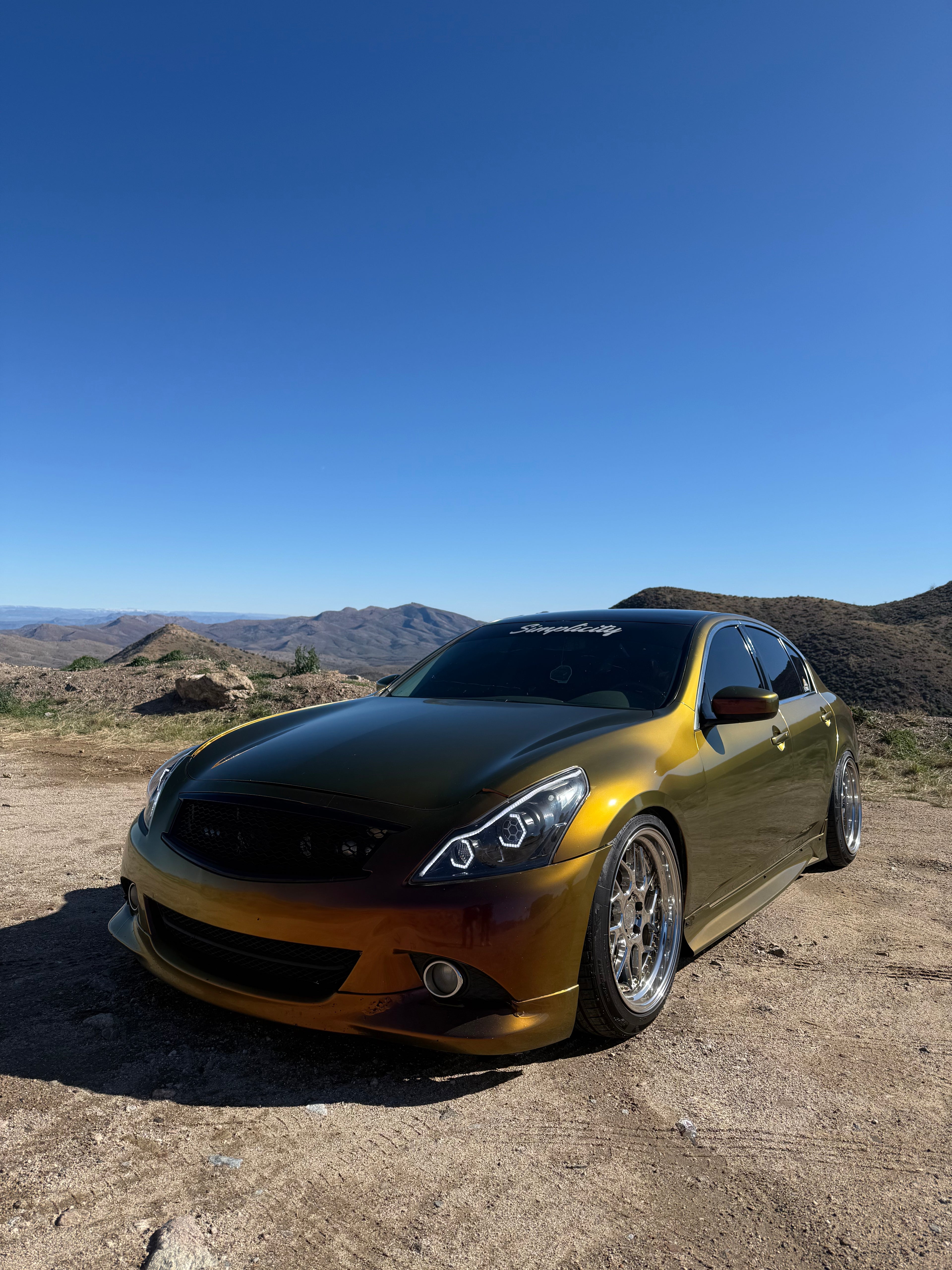 G37 Sedan Stage 3 Headlights