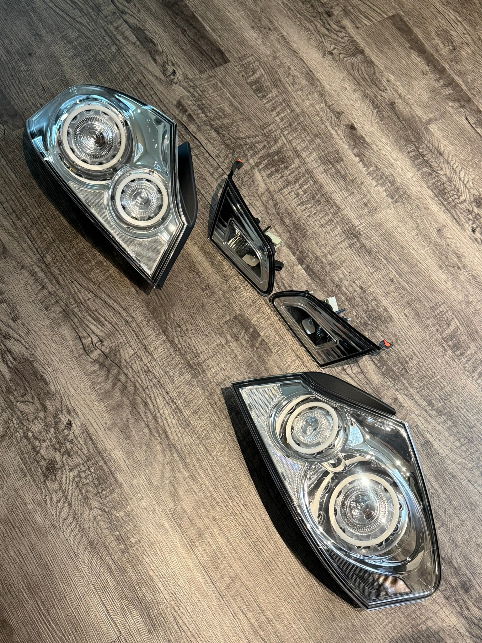 G37/G35 Sedan Clear GTR Style Tail Lights