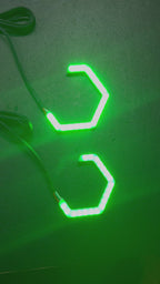 Flow Series RGBW Hex Halos