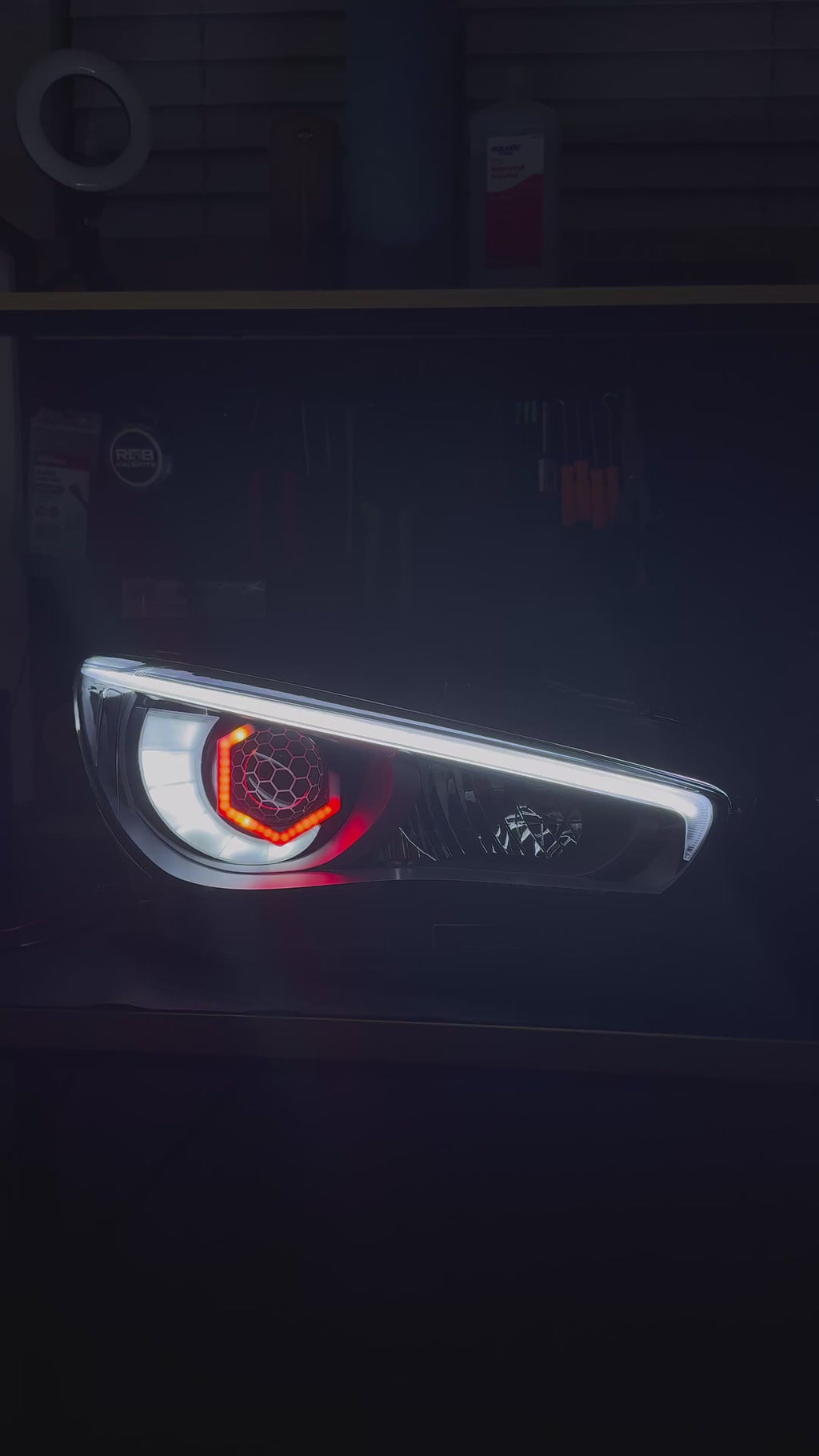 Q50 Stage 2 Headlights (non-AFS)